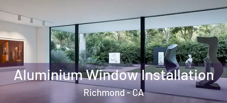  Aluminium Window Installation Richmond - CA